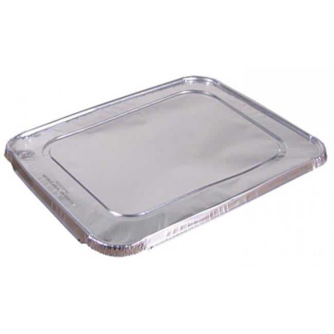 Aluminum half pan lid