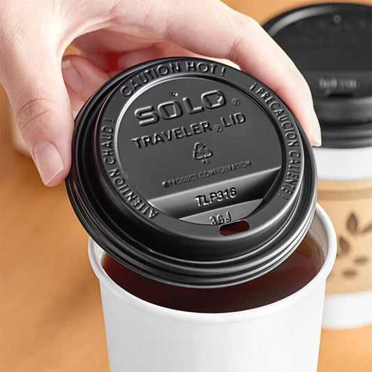 12, 16oz Hot sip lids
