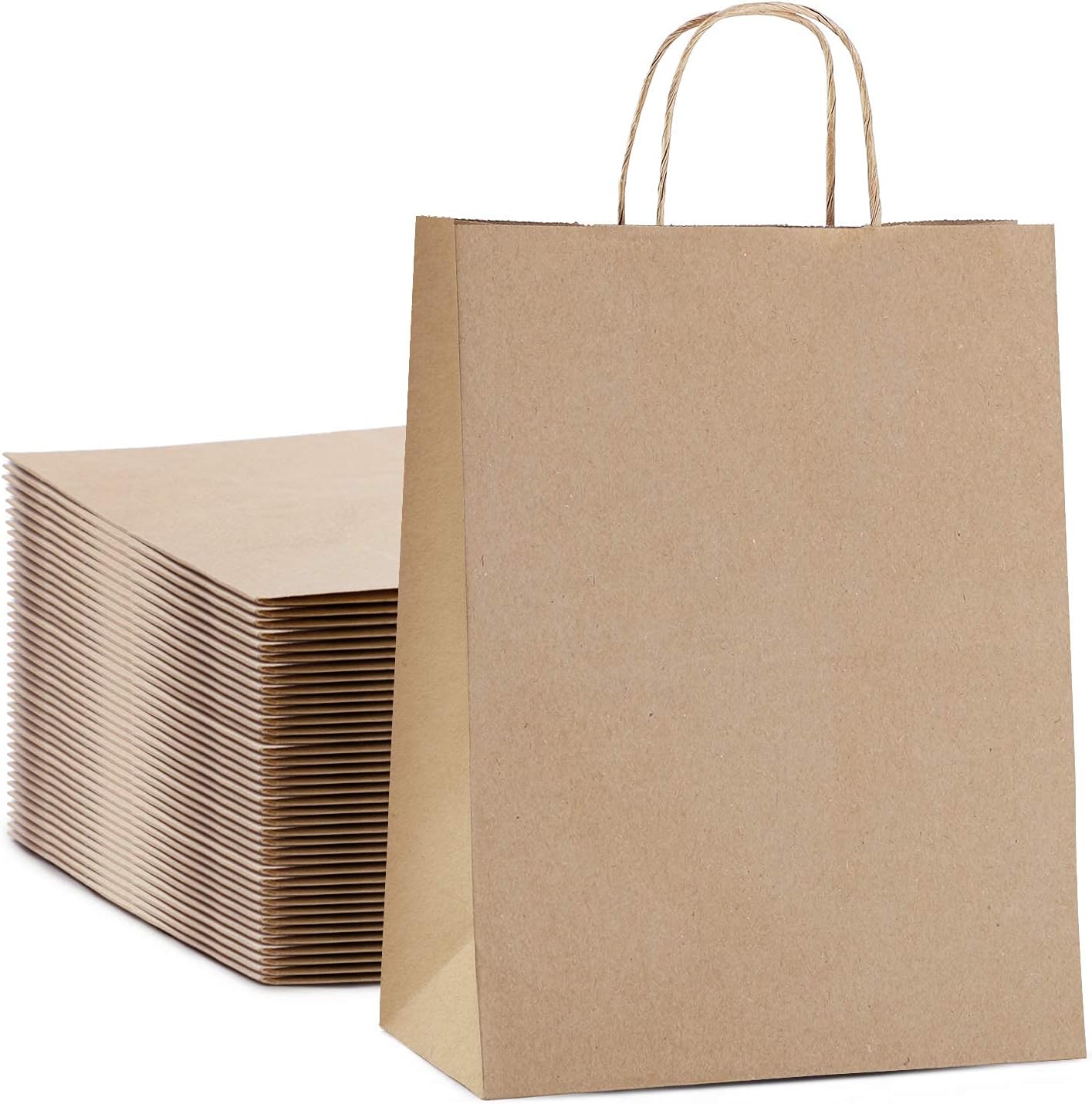 Handle paper shopping bags