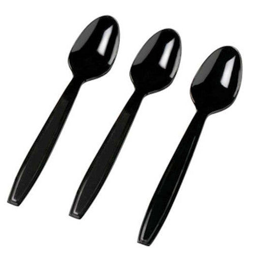 Plastic teaspoons heavy duty