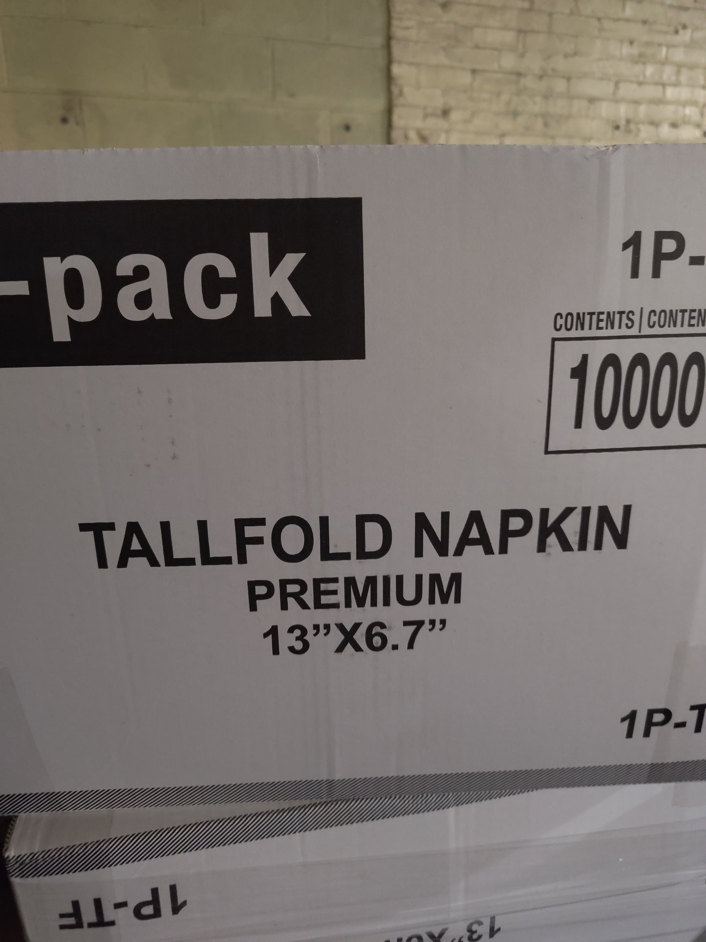 13x17 Tall fold napkins