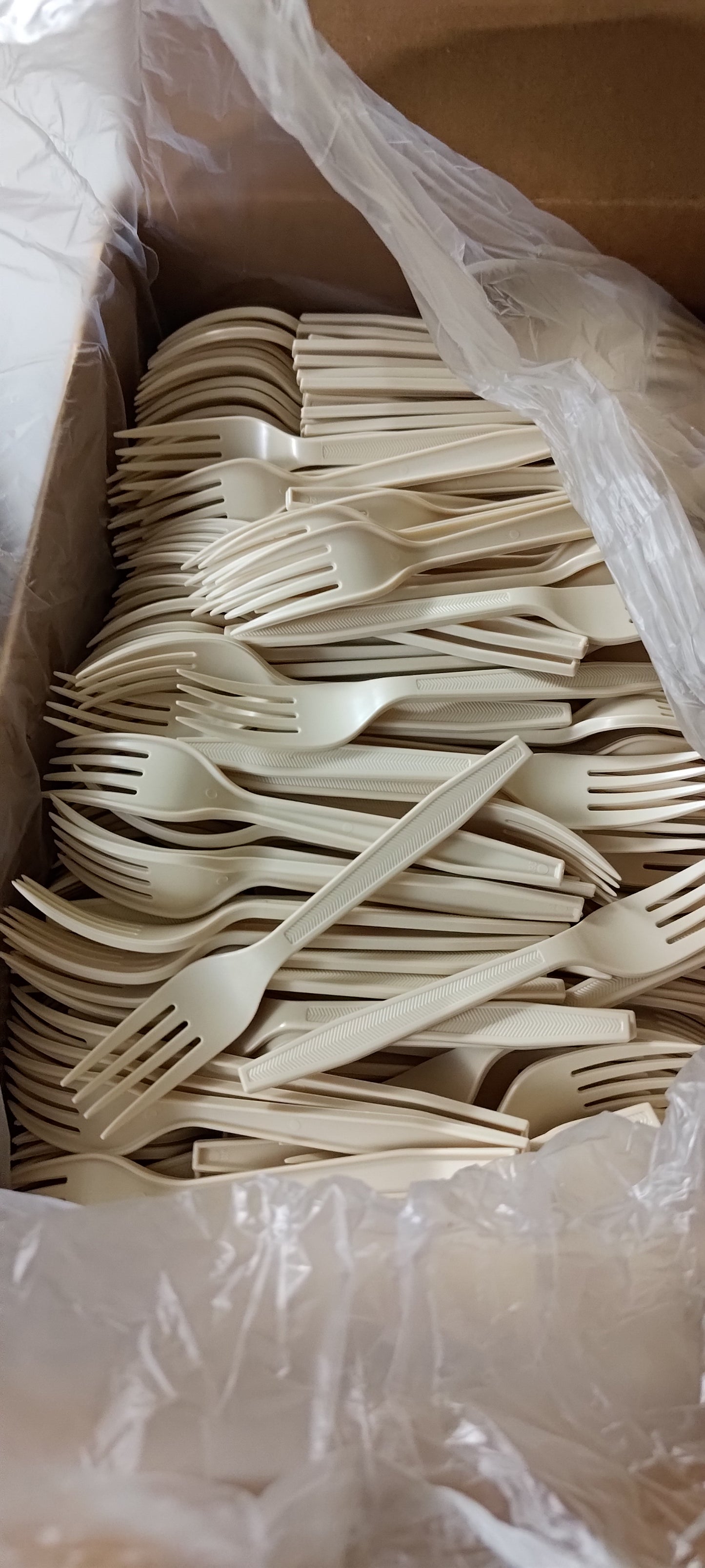 Heavy Weight Plastic Fork, Knife, or Teaspoons