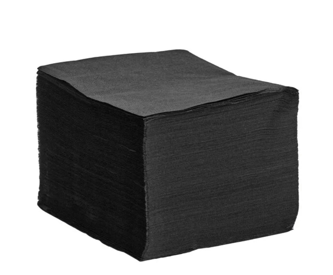 10x10 countertop black napkins