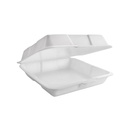 8x8 Foam hinged container 1com or 3com