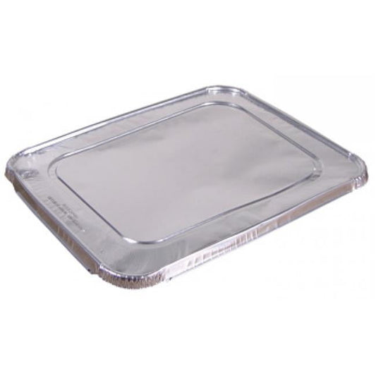 Aluminum half pan lid