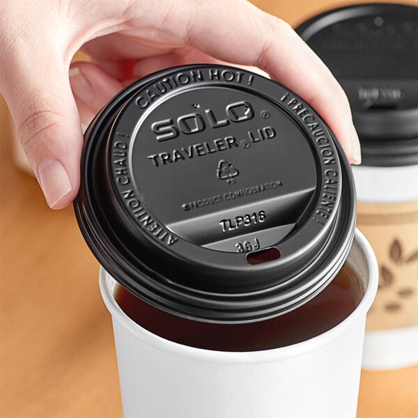 12, 16oz Hot sip lids