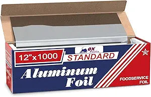12x1000 Aluminum foil standard