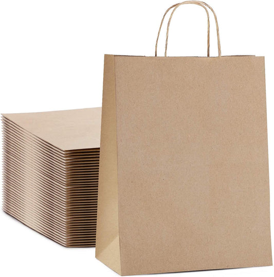Brown Paper bags with handles
