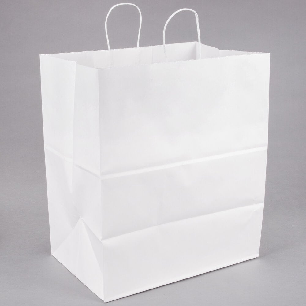 Paper bags with handles
