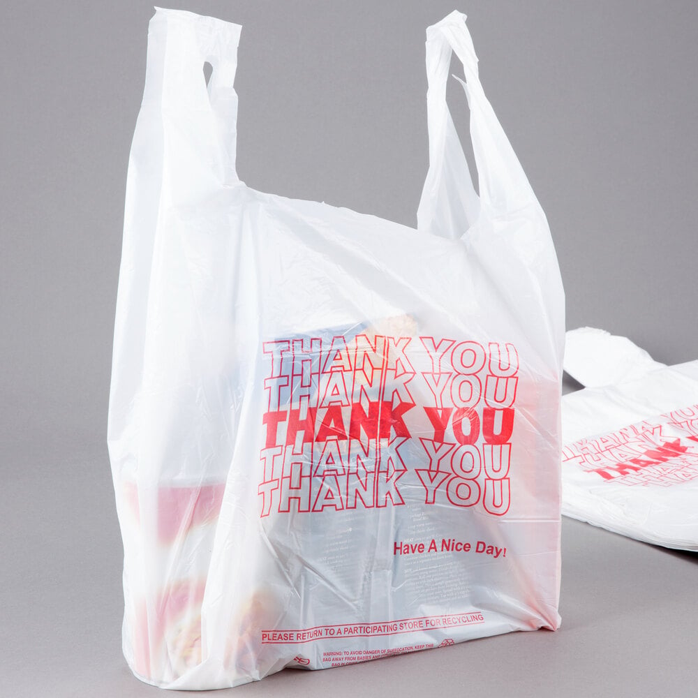 1/6 Thank you bags extra heavy