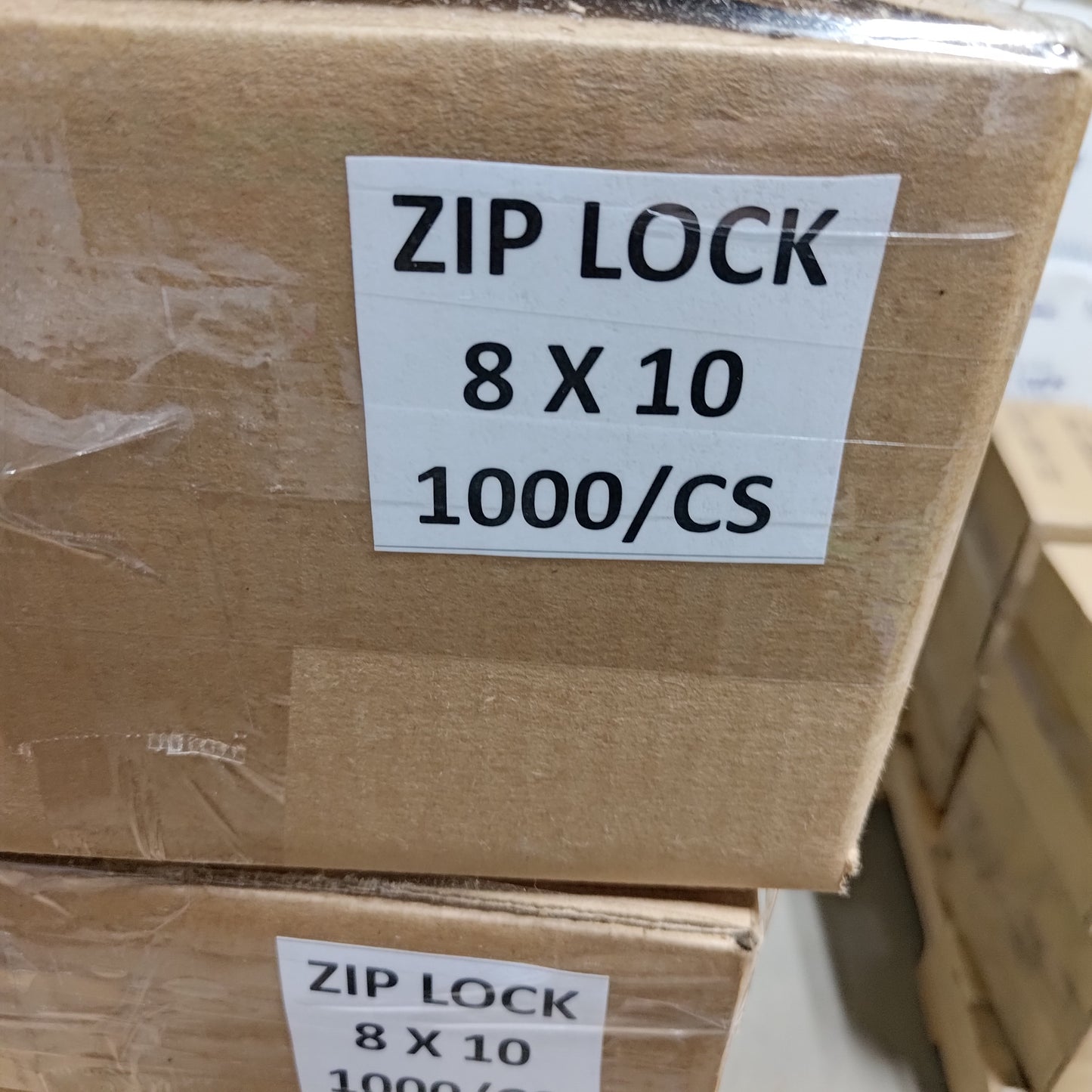 8x10 Ziplock bags