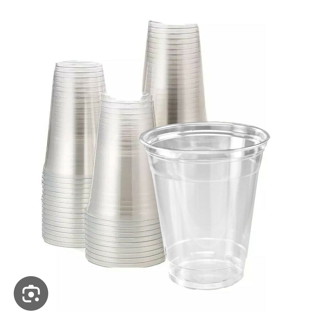 12, 16, 20oz Cold clear cups