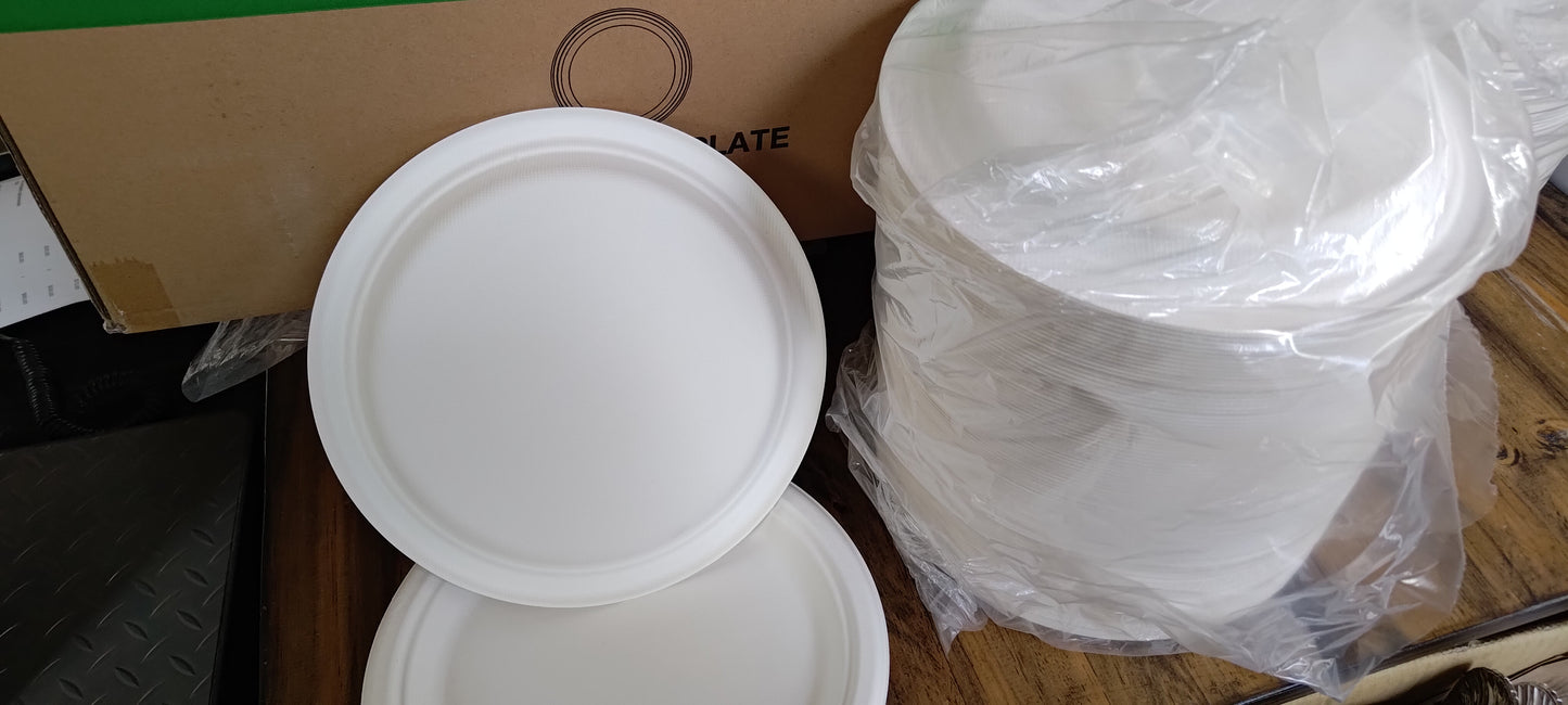 Round paper plates