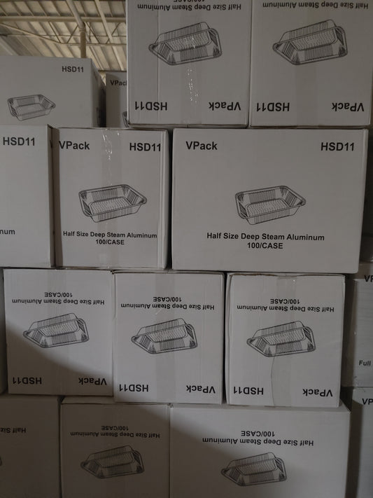 1/2 size Aluminum pan