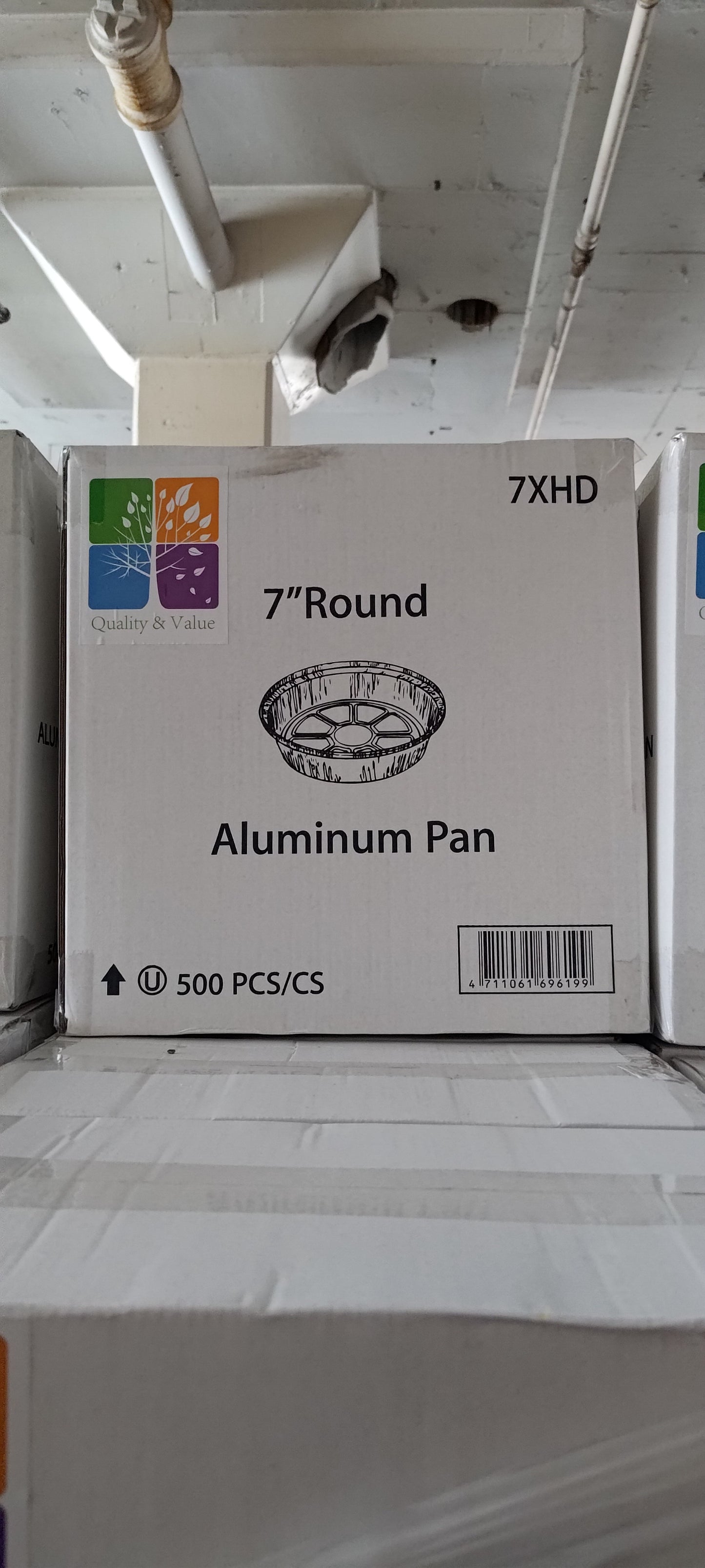 Aluminum round pan