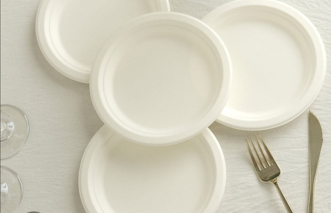 Round paper plates