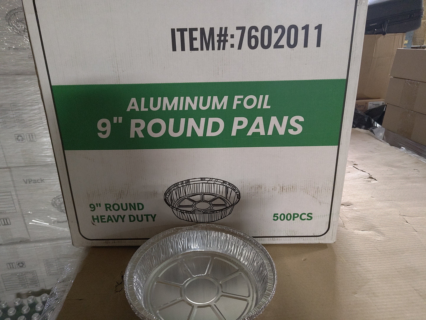 Aluminum round pan