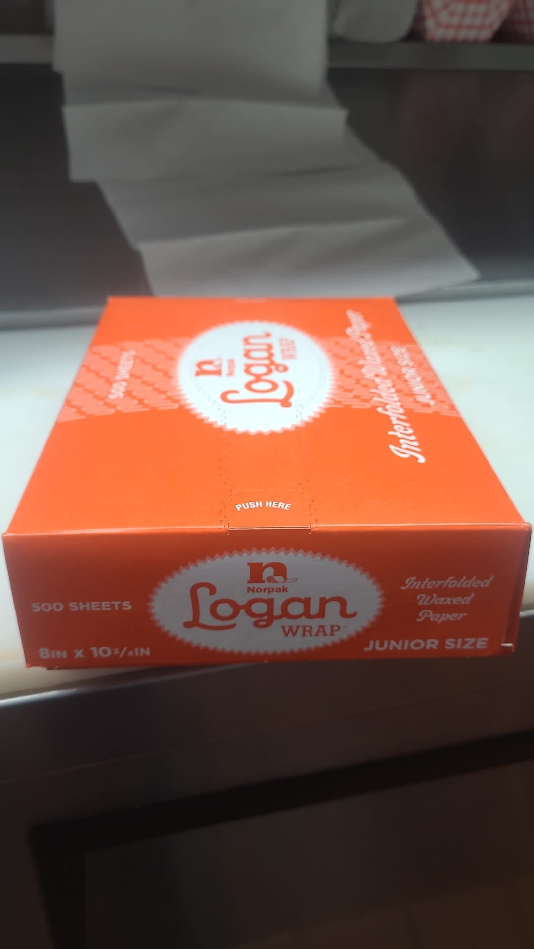 Wax paper single sheets