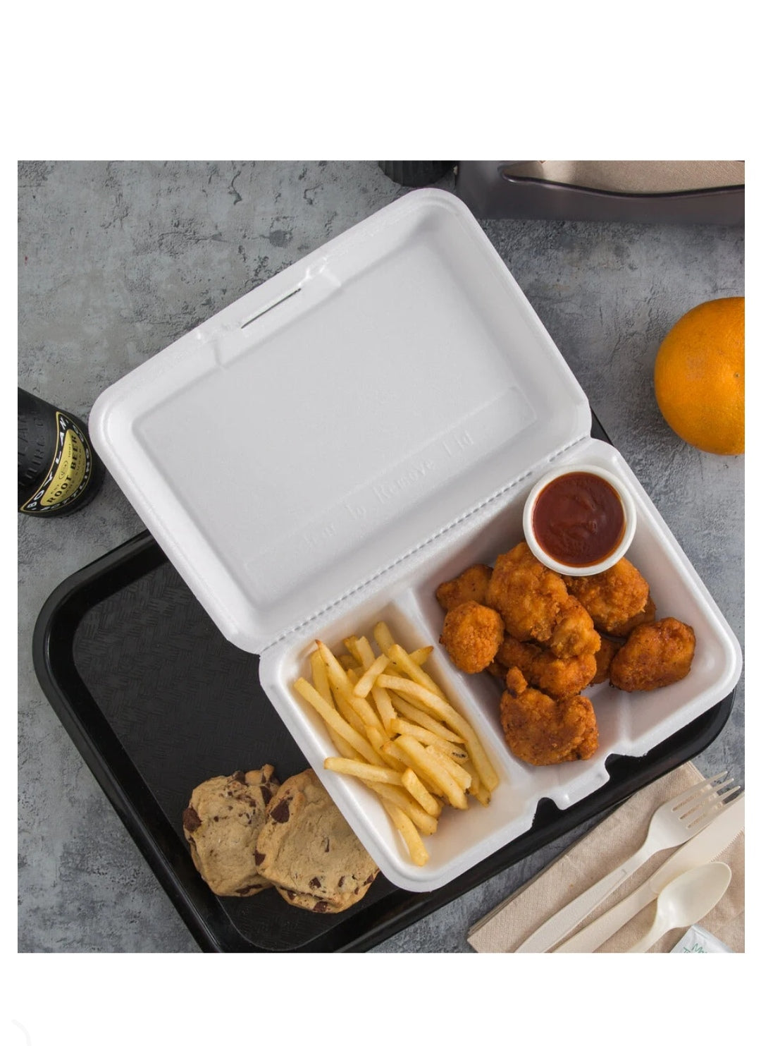 Foam Hinge containers