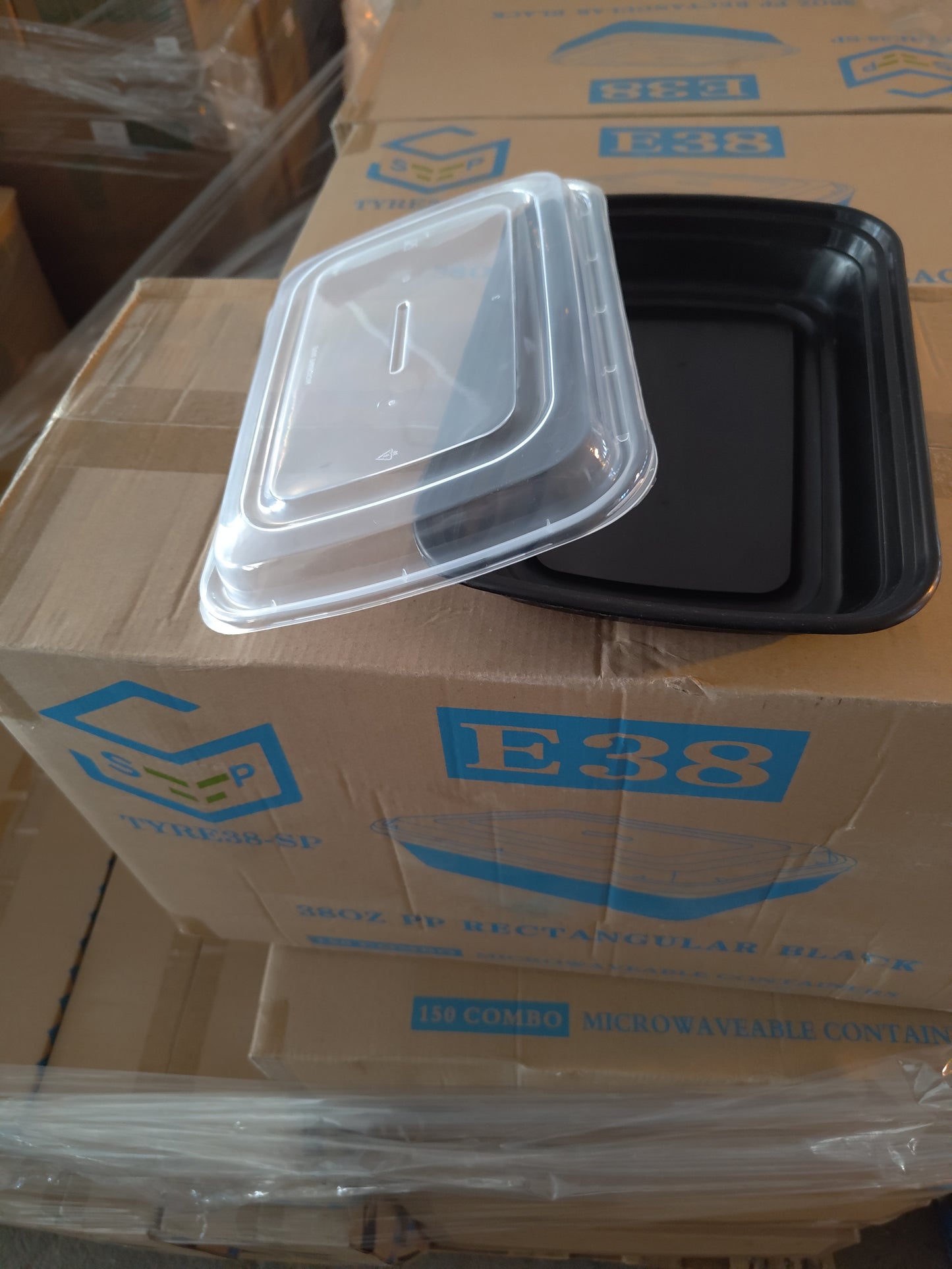 Microwavable food prep containers