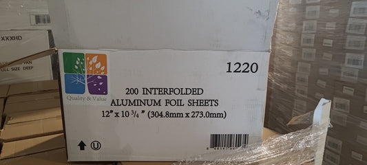 10x12 pop-up aluminum foil