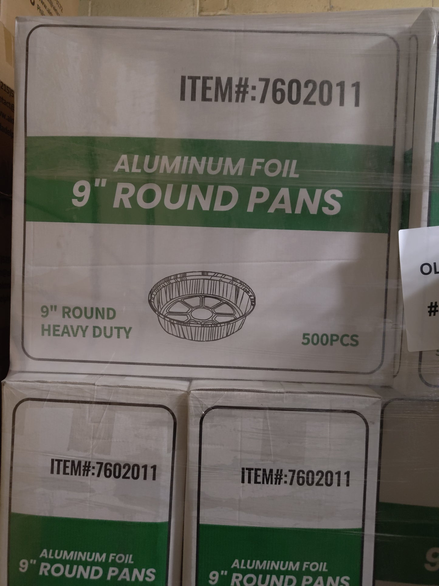 Aluminum round pan