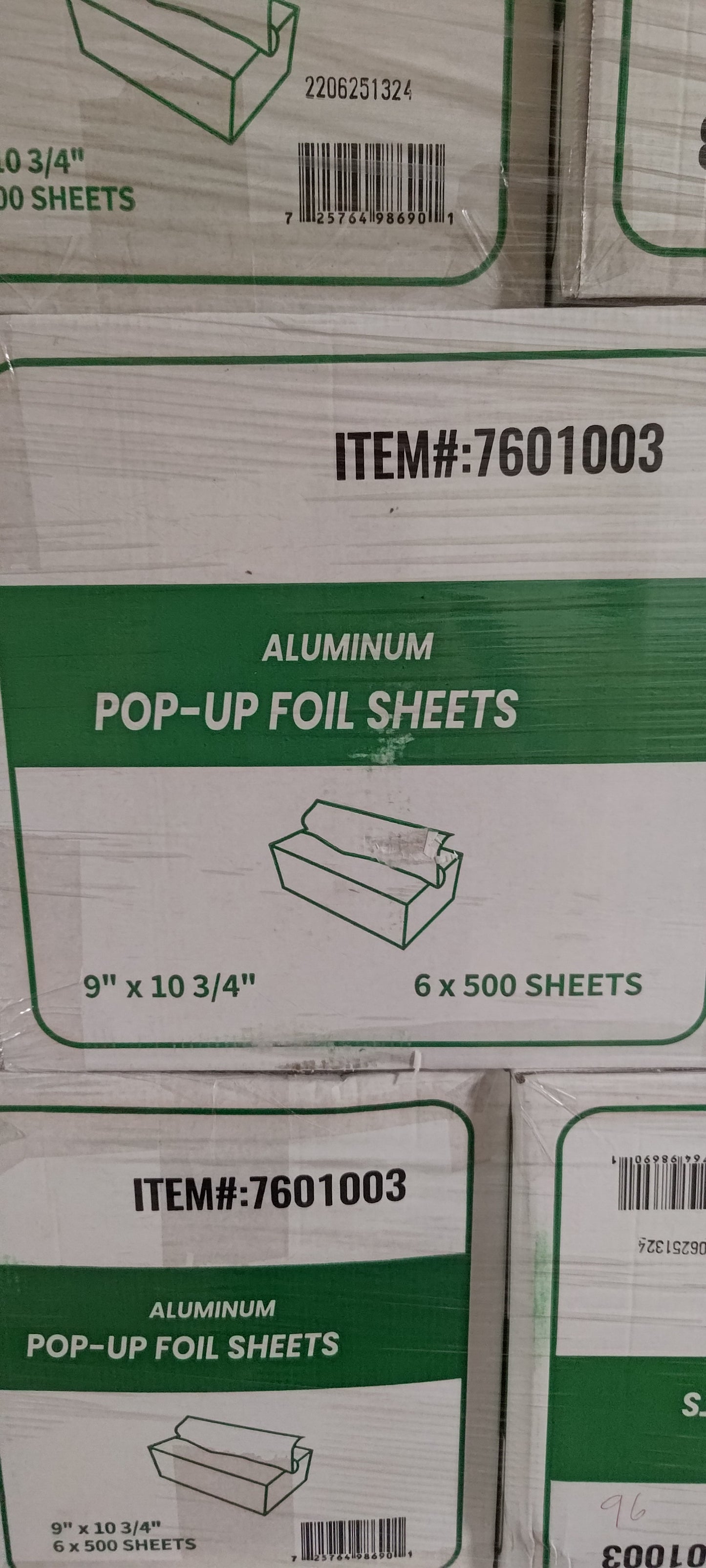 10x12 pop-up aluminum foil
