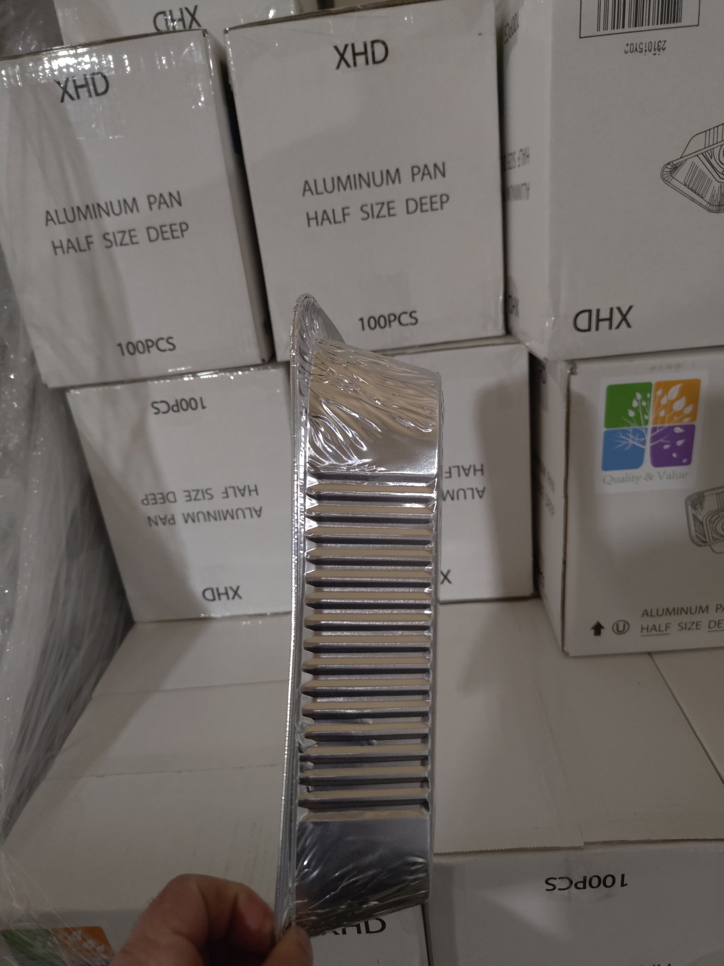1/2 size Aluminum pan