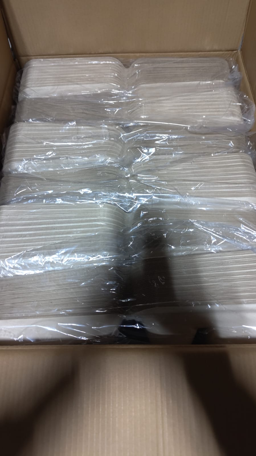 Biodegradable paper hinge containers