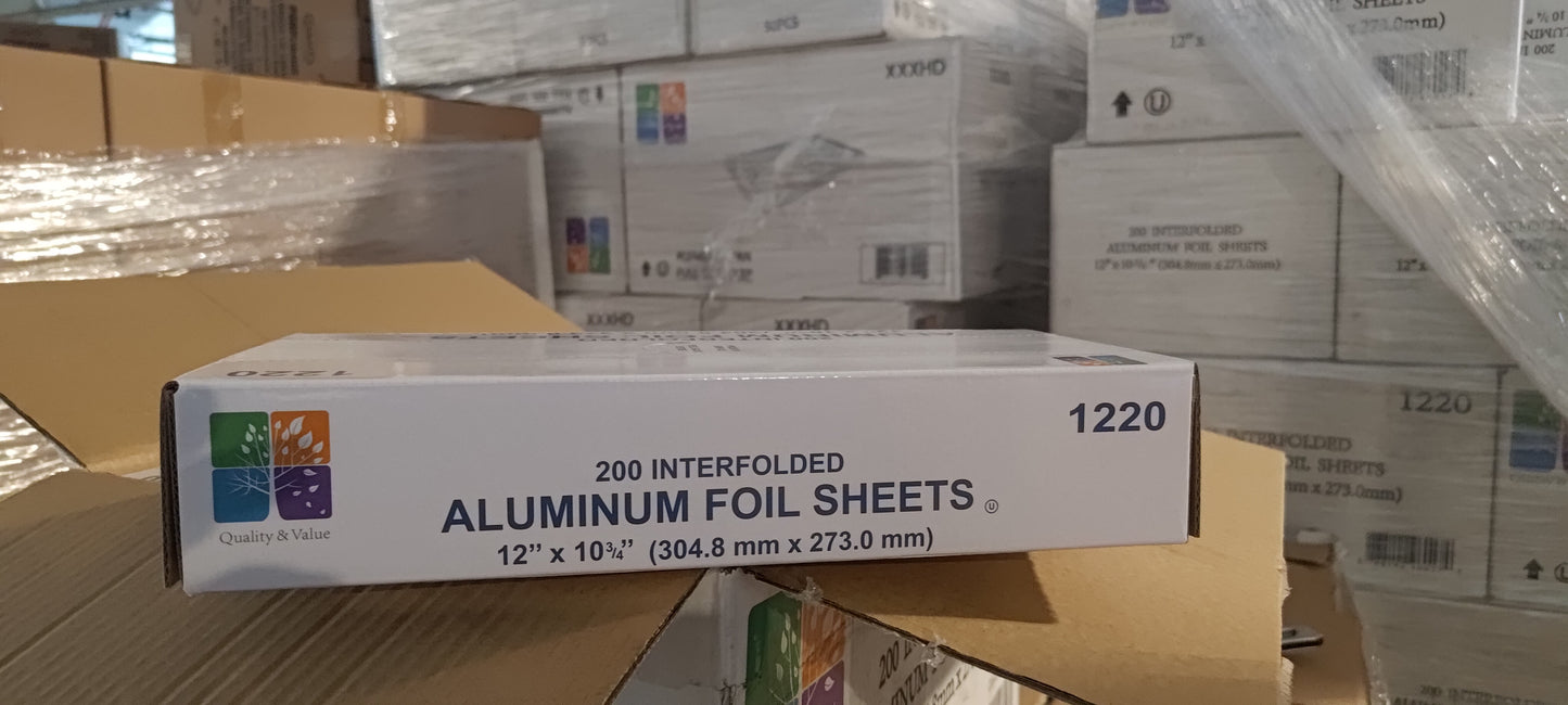 10x12 pop-up aluminum foil
